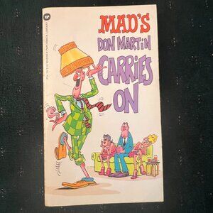 1973 Mad Magazines "Don Martin Carries On"